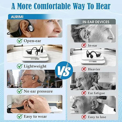 🔥 Final 2 Hours : Only Limited Stock Left🏆GluCent®  Bone Conduction Smart Hearing Headphones （Mayo Clinic Recommended）