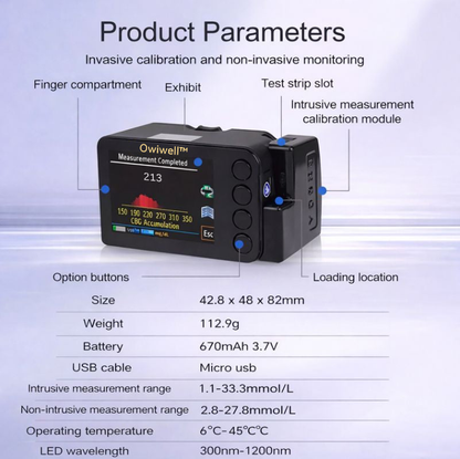 FDA-Registered & Mayo Clinic Recommended. Painless Non-Invasive Glucose Monitor. Made in USA